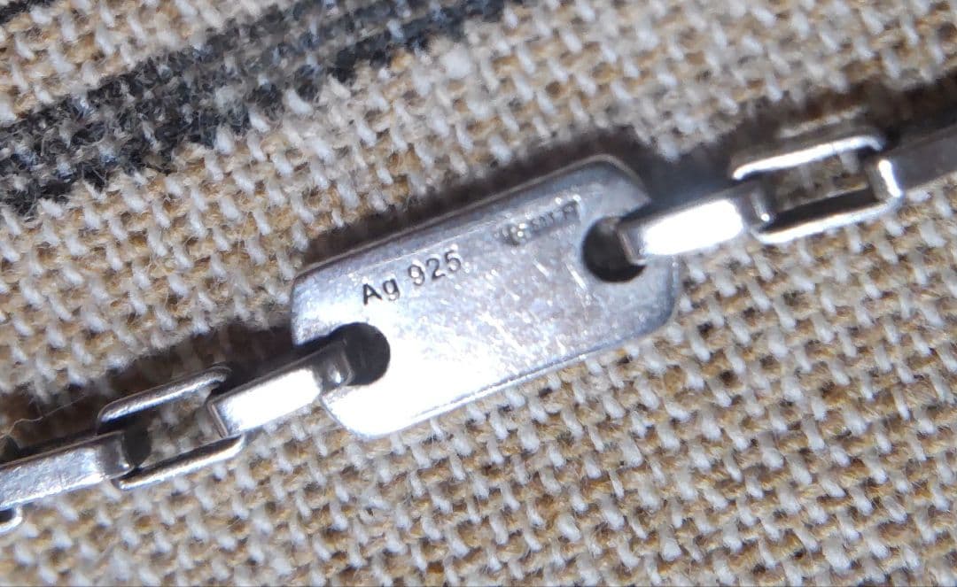 GUCCI グッチ ベネチアンチェーン ネックレス シルバー925 約50cm