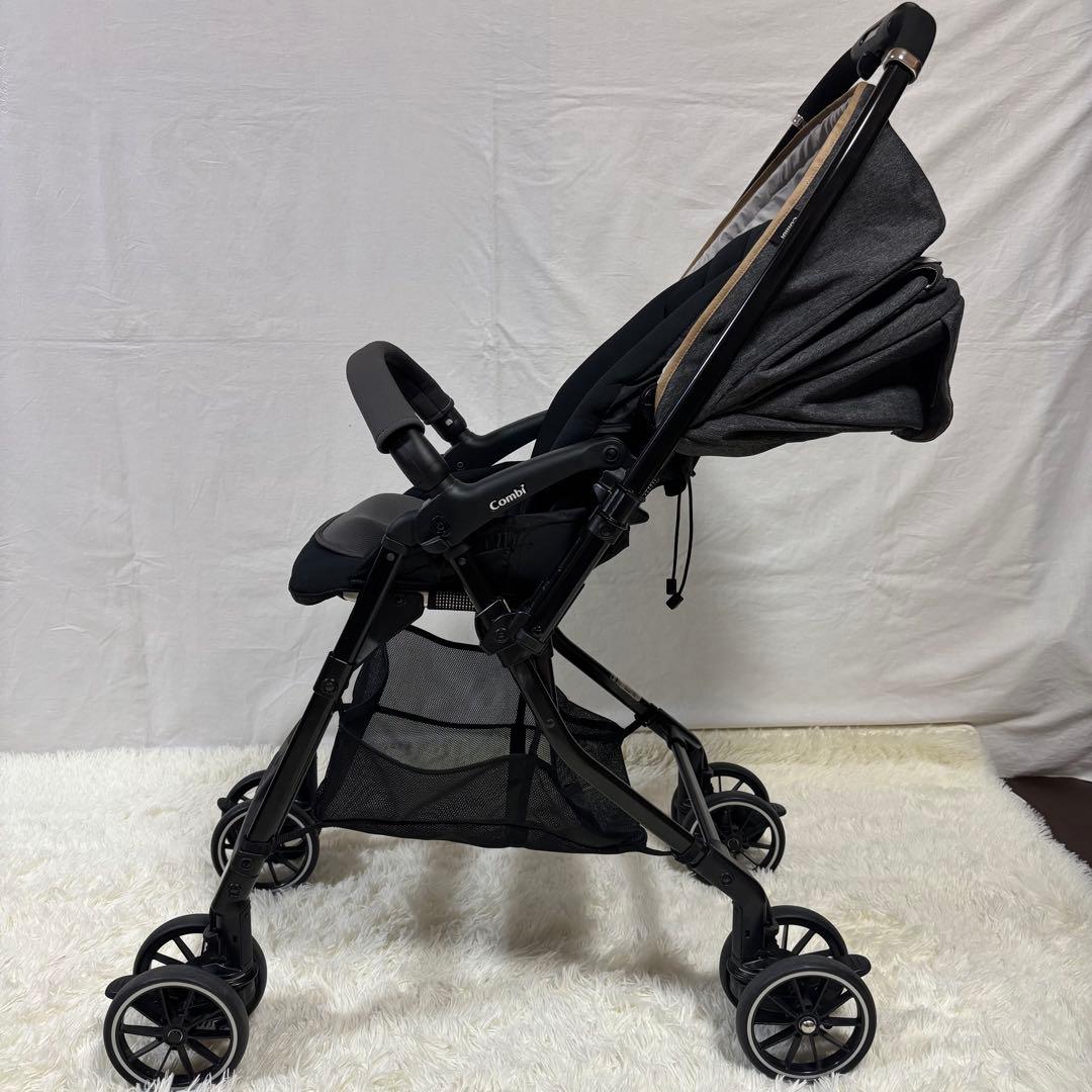 極美品　コンビ　Combi スゴカル　4キャスエアー　エッグショックCG グレー