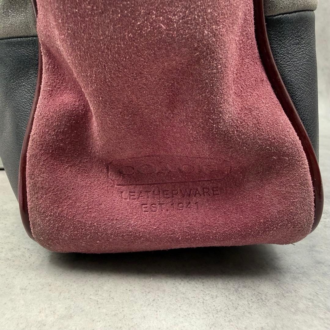 コーチ パッチワーク トートバッグ マルチカラー 1437