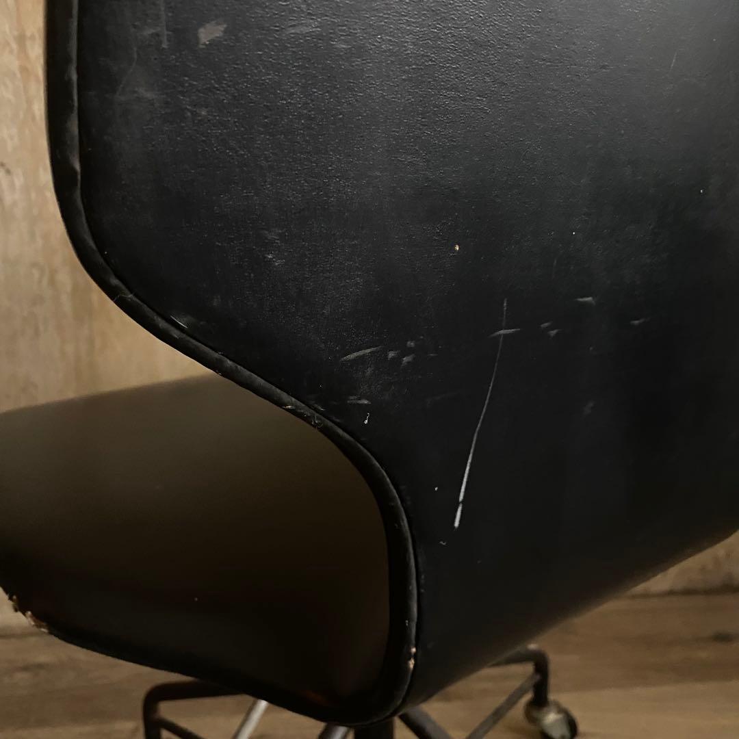 インダストリアル　チェア　キャスターチェア　オフィスチェア　ヴィンテージ　レトロ