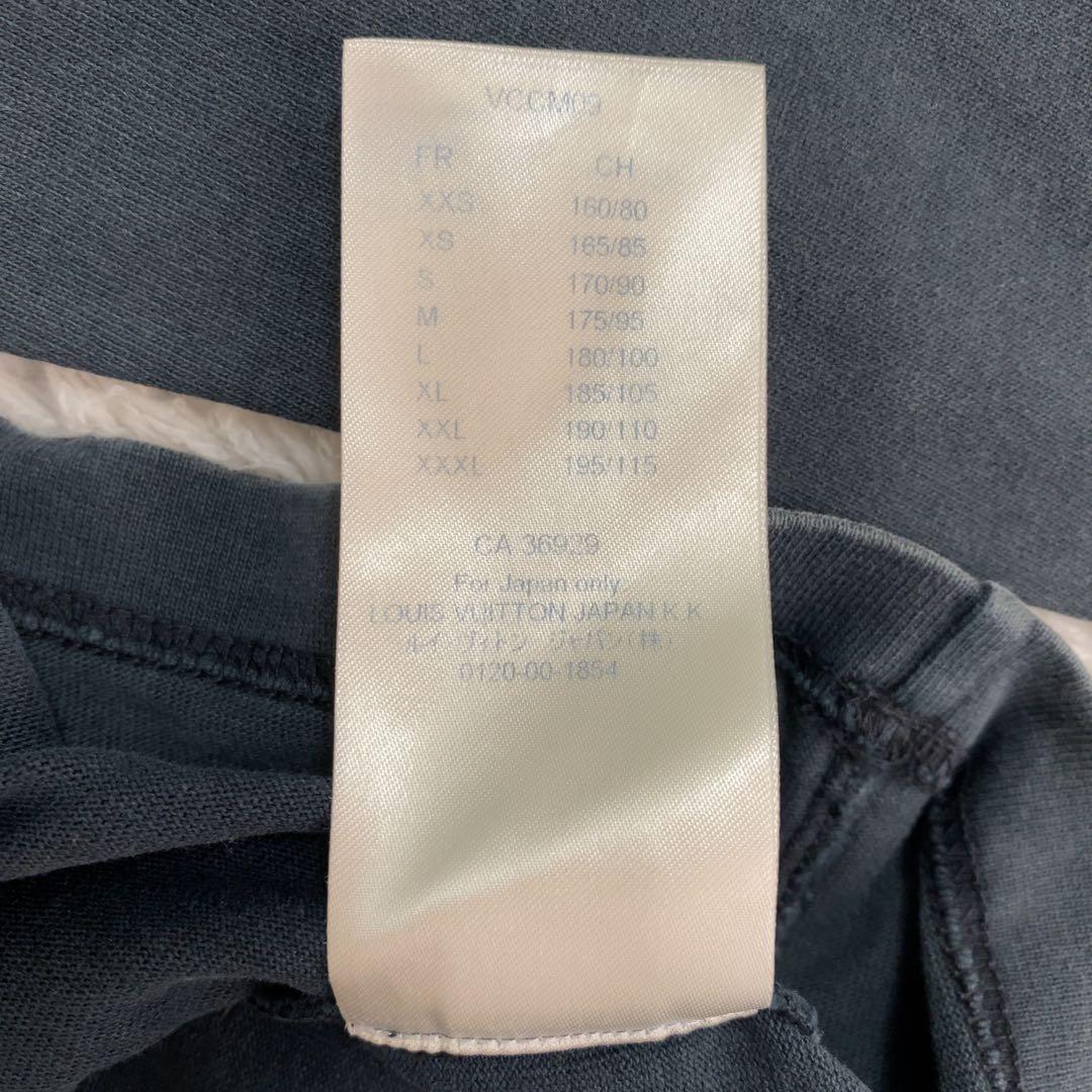 希少！LOUIS VUITTON 長袖Tシャツ インサイドアウト ネイビー M