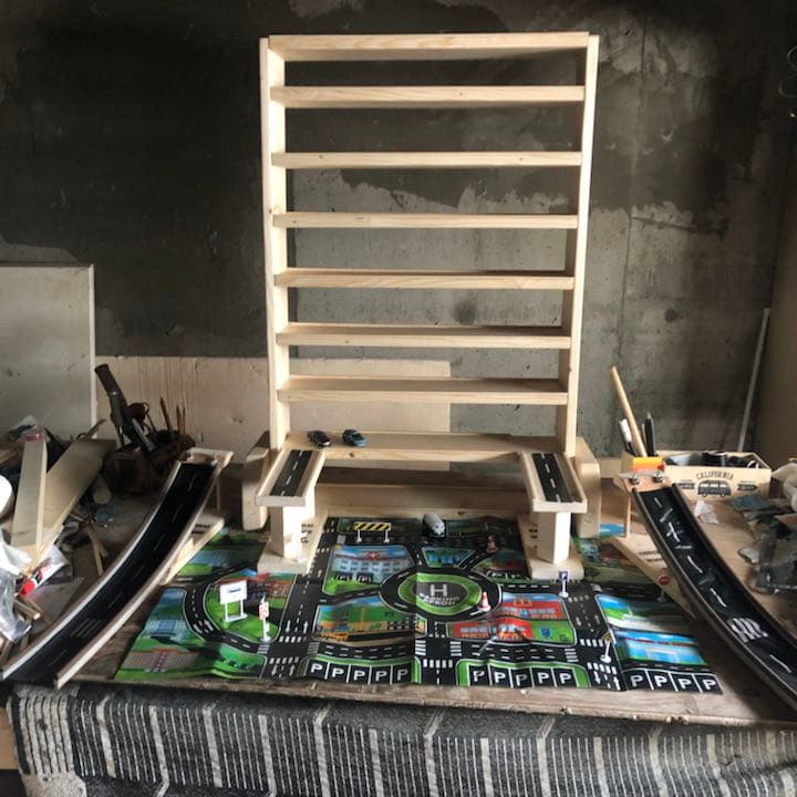 トミカ収納棚棚theBigフルセットバージョン