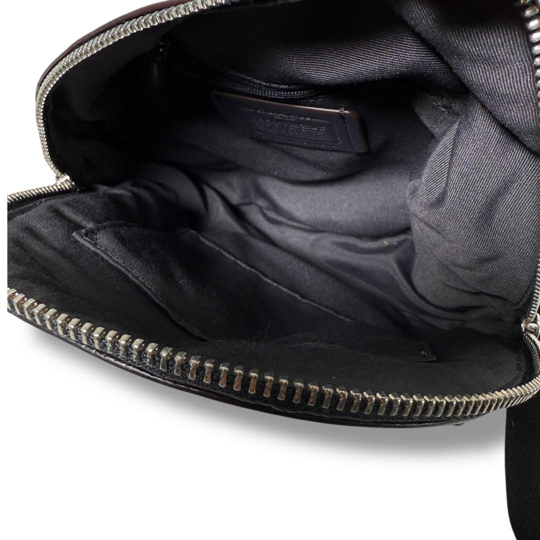 希少✨コーチ リュック ミニチャーリー 星柄 ネイビー レザー バイカラー