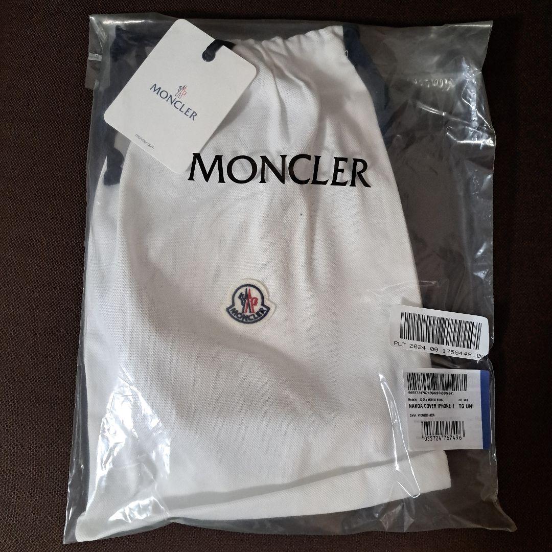 【新品/未使用】MONCLER スマートフォンケース iPhone15Pro用