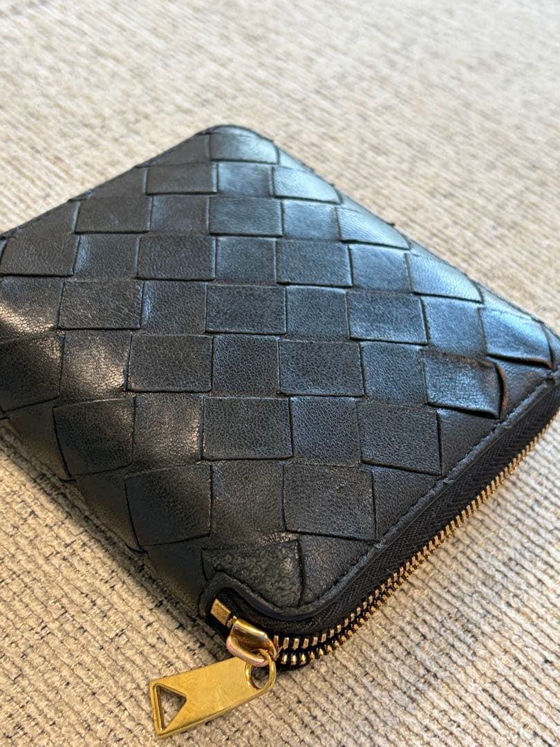 ボッテガヴェネタ BOTTEGA VENETA 2つ折り財布 小銭入れ付き