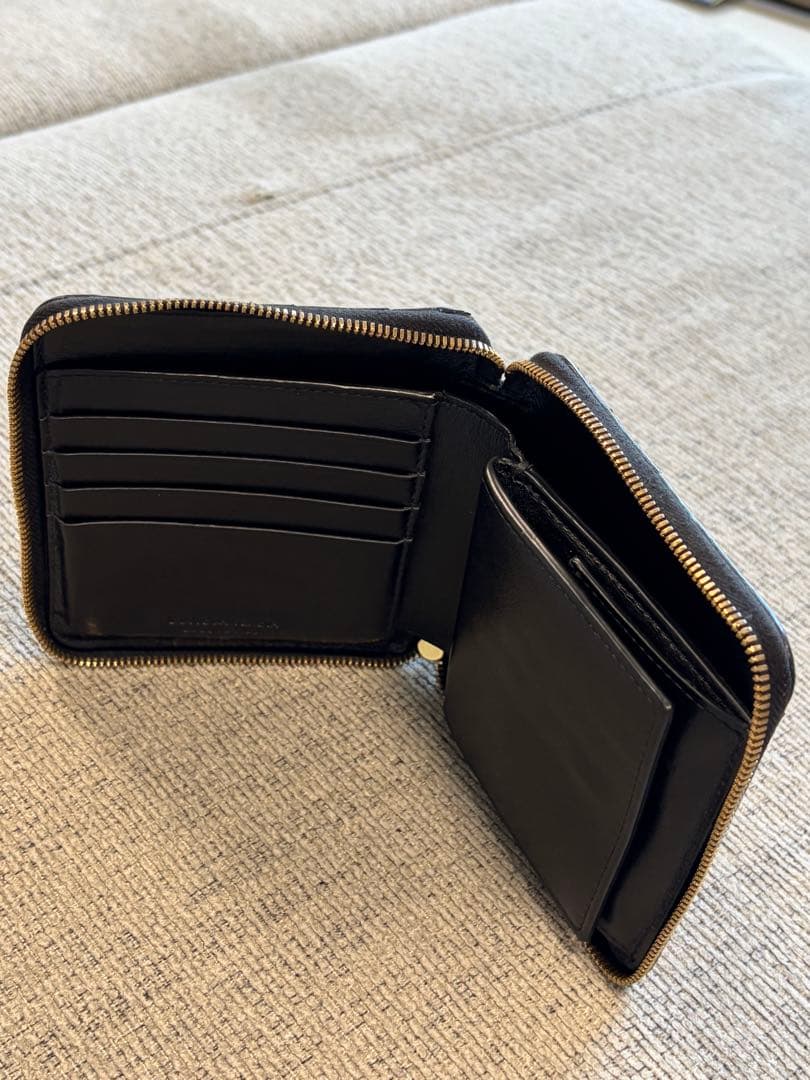 ボッテガヴェネタ BOTTEGA VENETA 2つ折り財布 小銭入れ付き