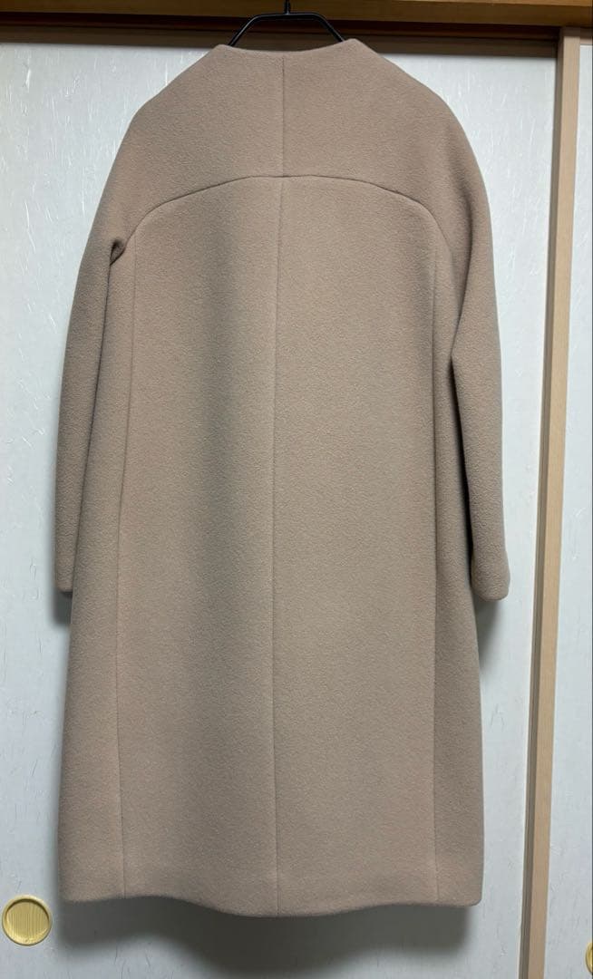 アナイ ダブルビーバークルーコート