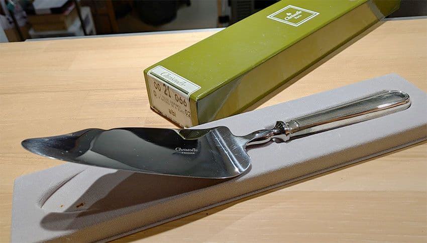 Christofle アルビ シルバーコーティング ケーキサーバー