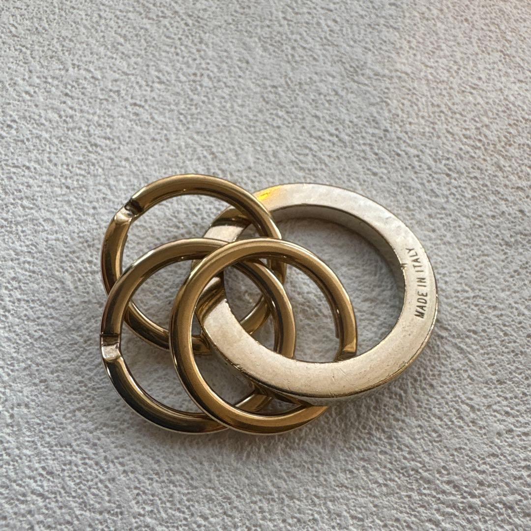 BVLGARI KEYRING　ブルガリブルガリキーホルダー　3連 ブルガリ