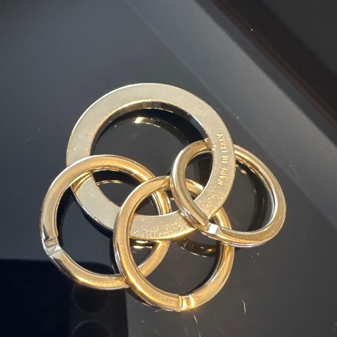 BVLGARI KEYRING　ブルガリブルガリキーホルダー　3連 ブルガリ