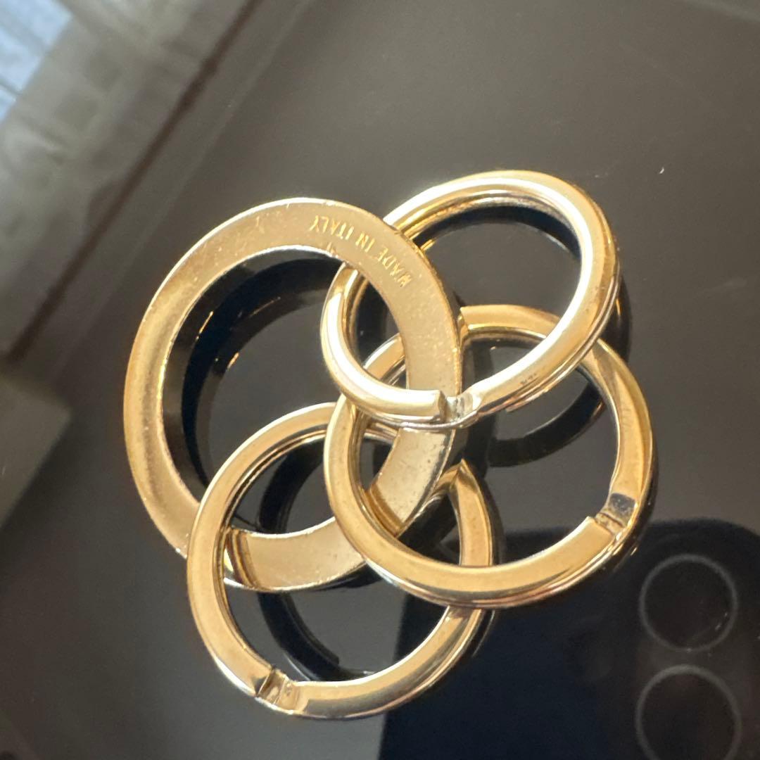 BVLGARI KEYRING　ブルガリブルガリキーホルダー　3連 ブルガリ