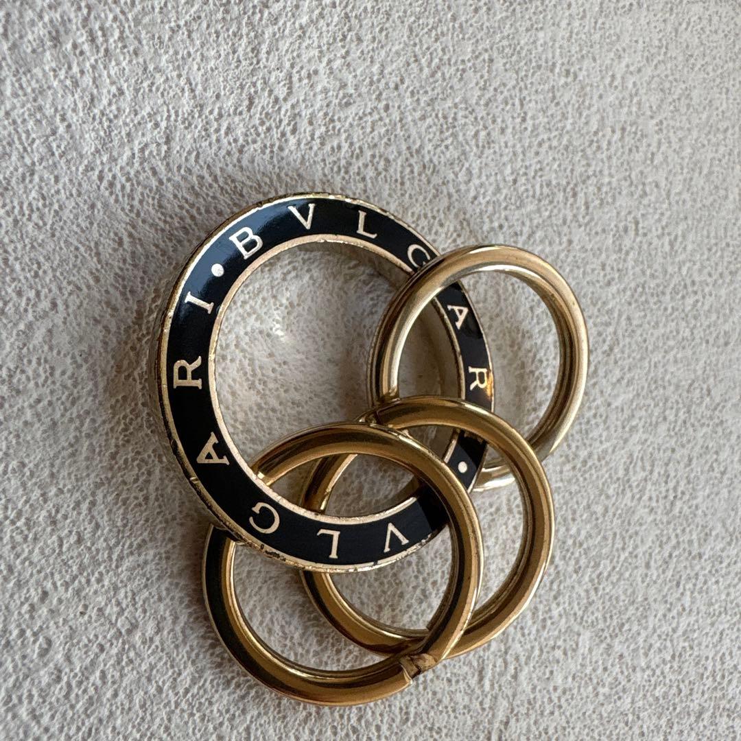 BVLGARI KEYRING　ブルガリブルガリキーホルダー　3連 ブルガリ