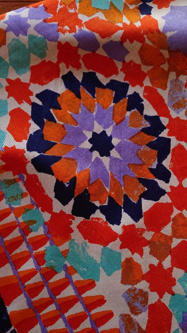 45R☆シルクツイルのレジメンタイル 大判風呂敷スカーフ再び/ サックス♪