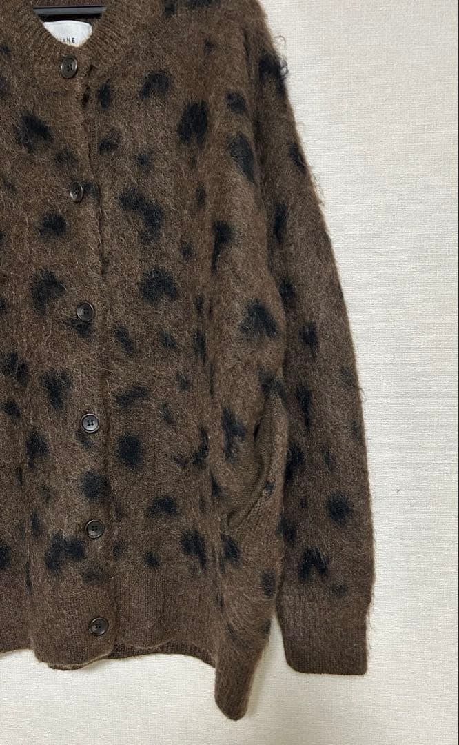 広瀬すず　CLANE MOHAIR LOOSE KNIT CARDIGAN