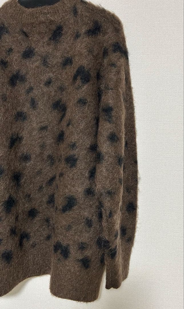 広瀬すず　CLANE MOHAIR LOOSE KNIT CARDIGAN