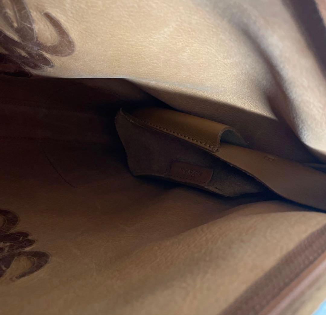 ロエベ　ワンハンドルトート　ブラウン