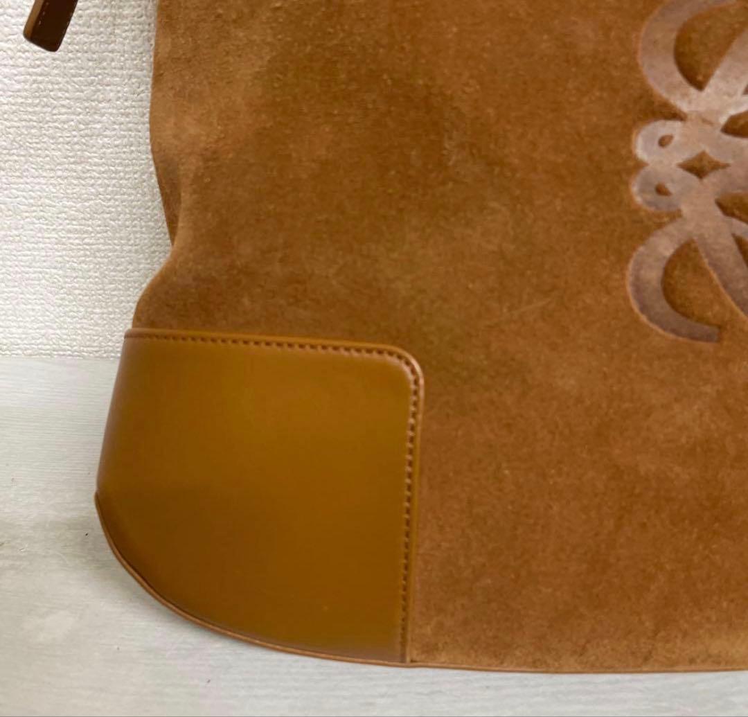 ロエベ　ワンハンドルトート　ブラウン