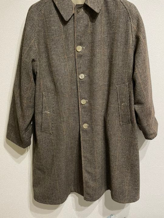 anatomica シングルラグランコート　リバーシブル　サイズ48