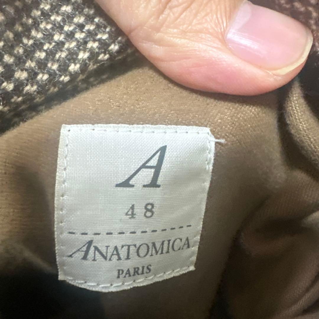 anatomica シングルラグランコート　リバーシブル　サイズ48