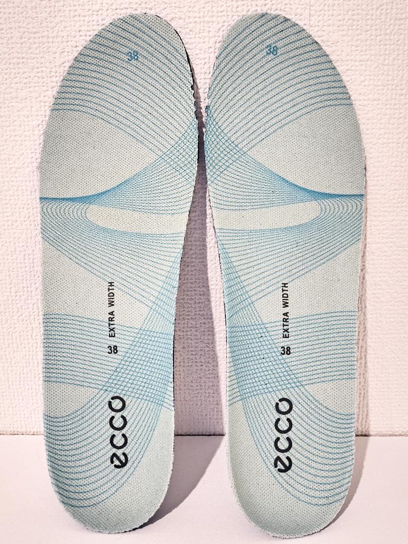 【美品】ECCO ウィメンズ GORE-TEXレザーゴルフシューズ 24cm