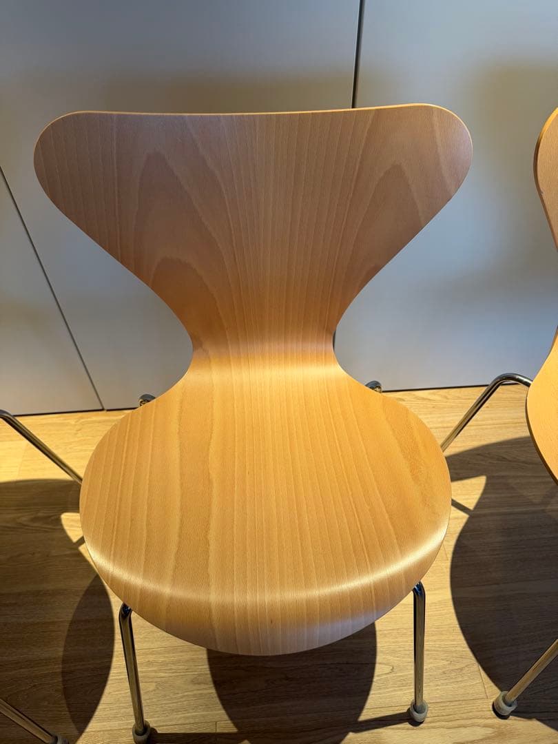 正規品 Fritz Hansen セブンチェア ビーチ 4脚セット