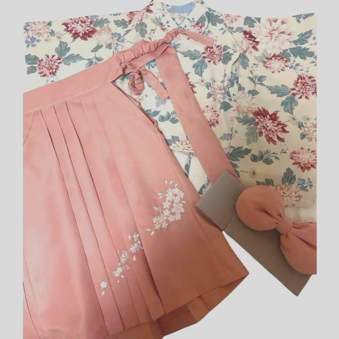 キャサリンコテージ 袴セット 110cm ダリアベージュ