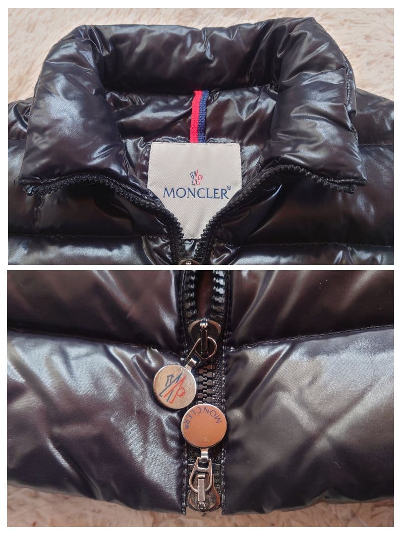 新品タグ付き モンクレール ダウンベスト GHANY 未使用に近い 1サイズ 黒