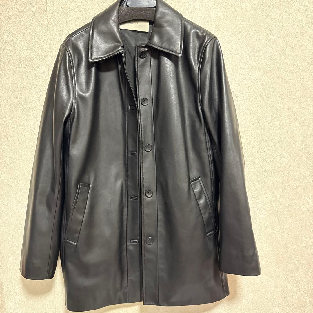 ジャケット・アウター todayful Ecoleather Soutiencollar Jacket