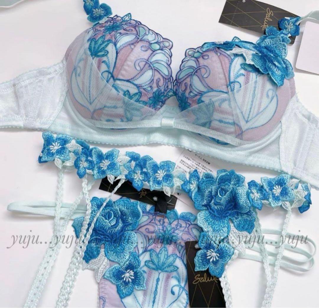 ワコール/サルート 61グループ 新品タグ付 リボンブラTバック C75