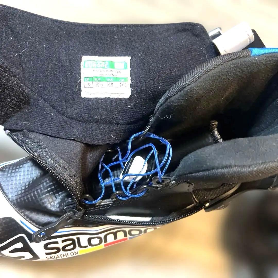 ☆Salomon クロスカントリースキーブーツ 24.5 SNS 対応☆