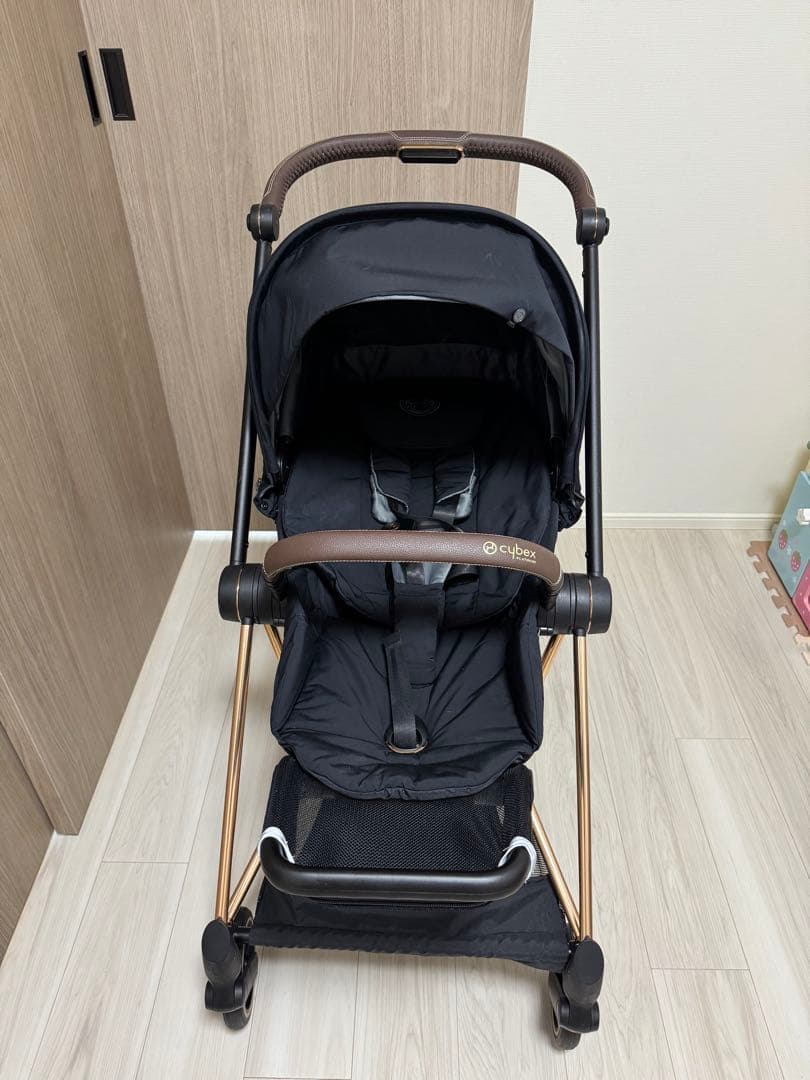 サイベックス　ミオス　ブラック　ピンクゴールドフレーム