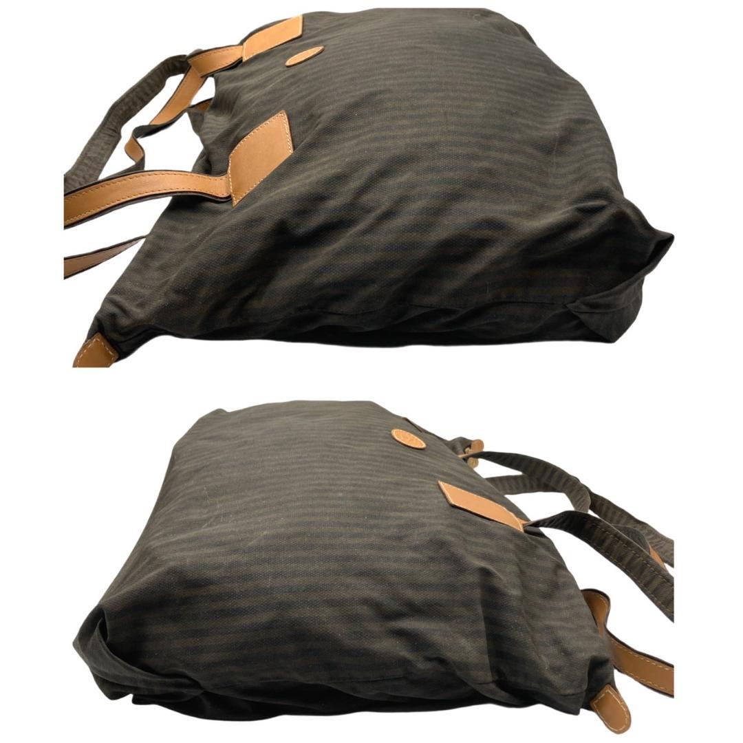 【大容量】　FENDI フェンディ　ボストンバッグ トートバッグ　ペカン