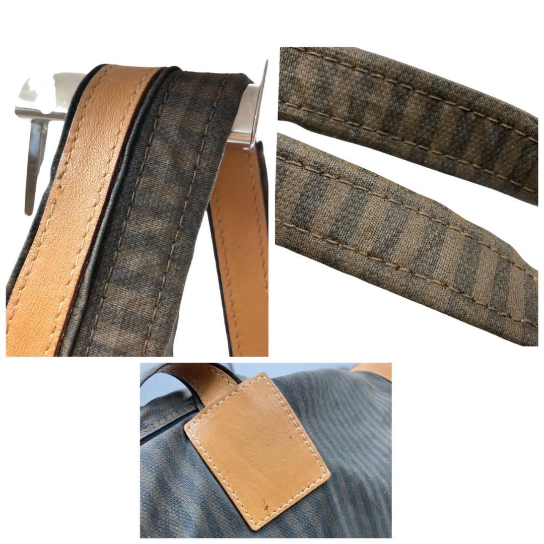 【大容量】　FENDI フェンディ　ボストンバッグ トートバッグ　ペカン