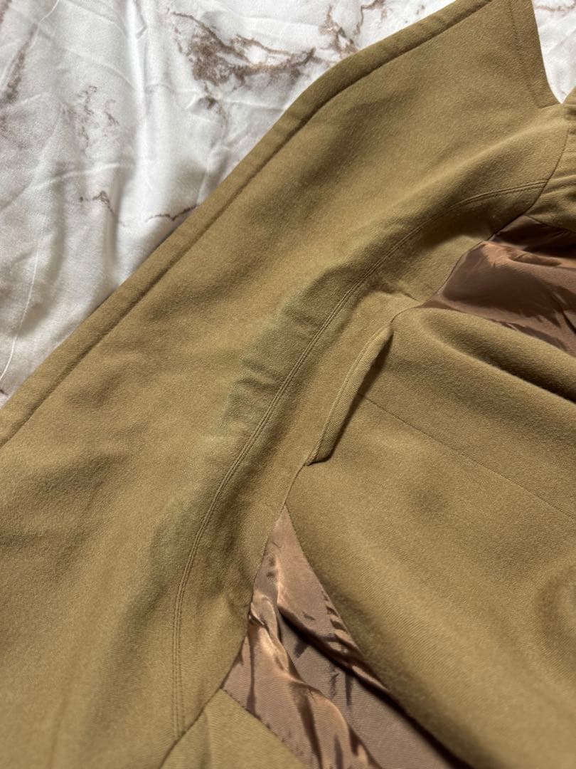 comoli 17awウール中綿タイロッケンコート サイズ2