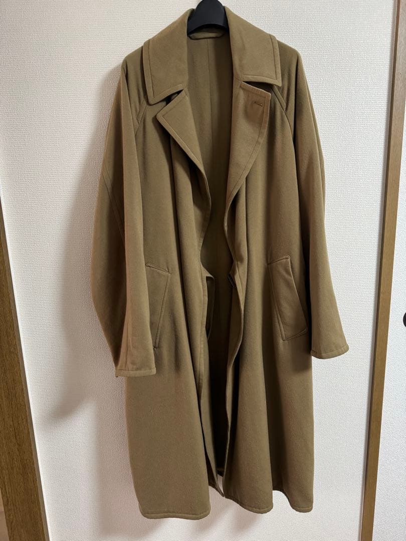 comoli 17awウール中綿タイロッケンコート サイズ2