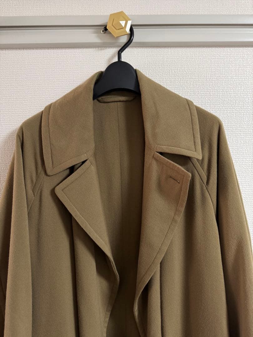 comoli 17awウール中綿タイロッケンコート サイズ2