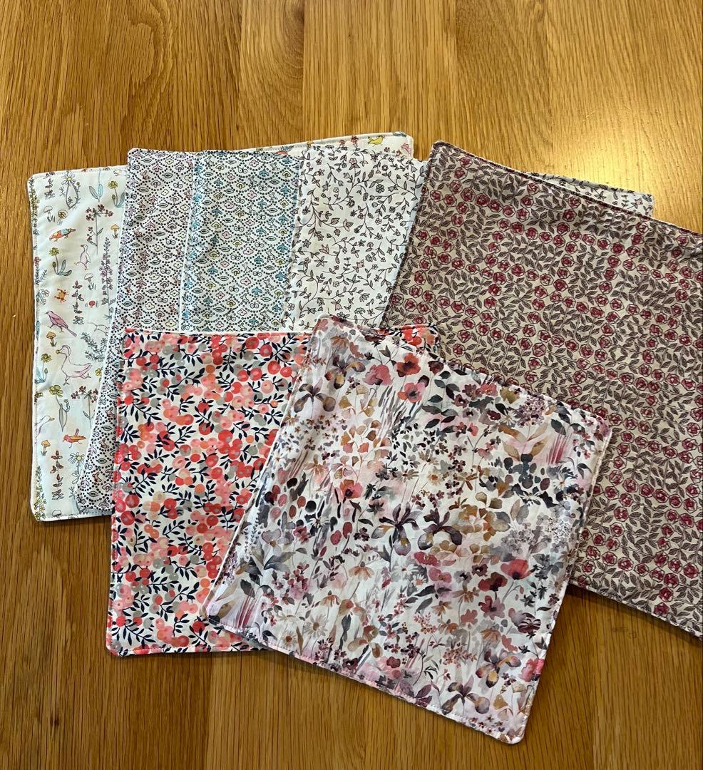 hachi＊リバティ生地使用＊巾着セット