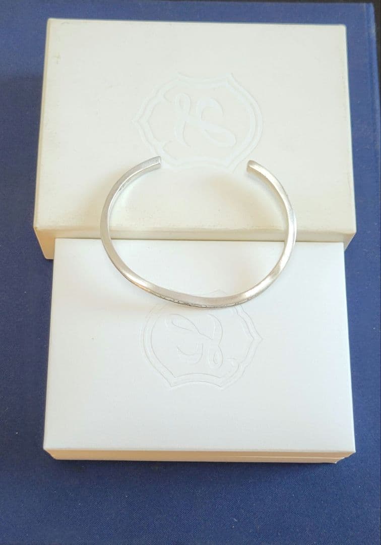 ライオンハート　プルメリア　ウェーブバングル　ブレスレット　ハワイアンジュエリー