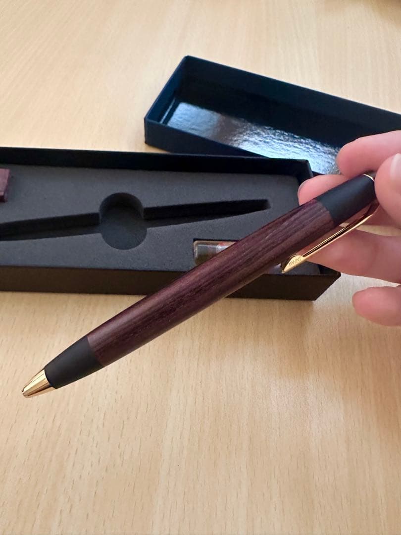 【超特価】野原工芸 キングウッドボールペン