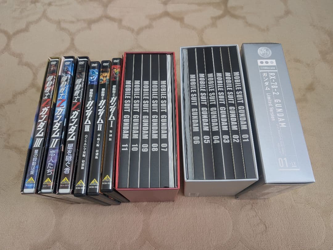 機動戦士ガンダム DVD-BOX1 ・2セット〈初回限定生産商品〉+映画版