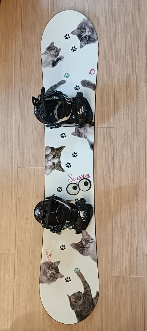 スノボ　バインディング　2点セット HEAD 147cm　FLOW 猫　送料込み