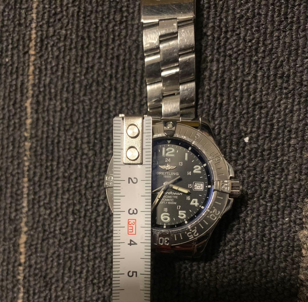 BREITLING A17360スーパーオーシャン デイト自動巻き1500m防水