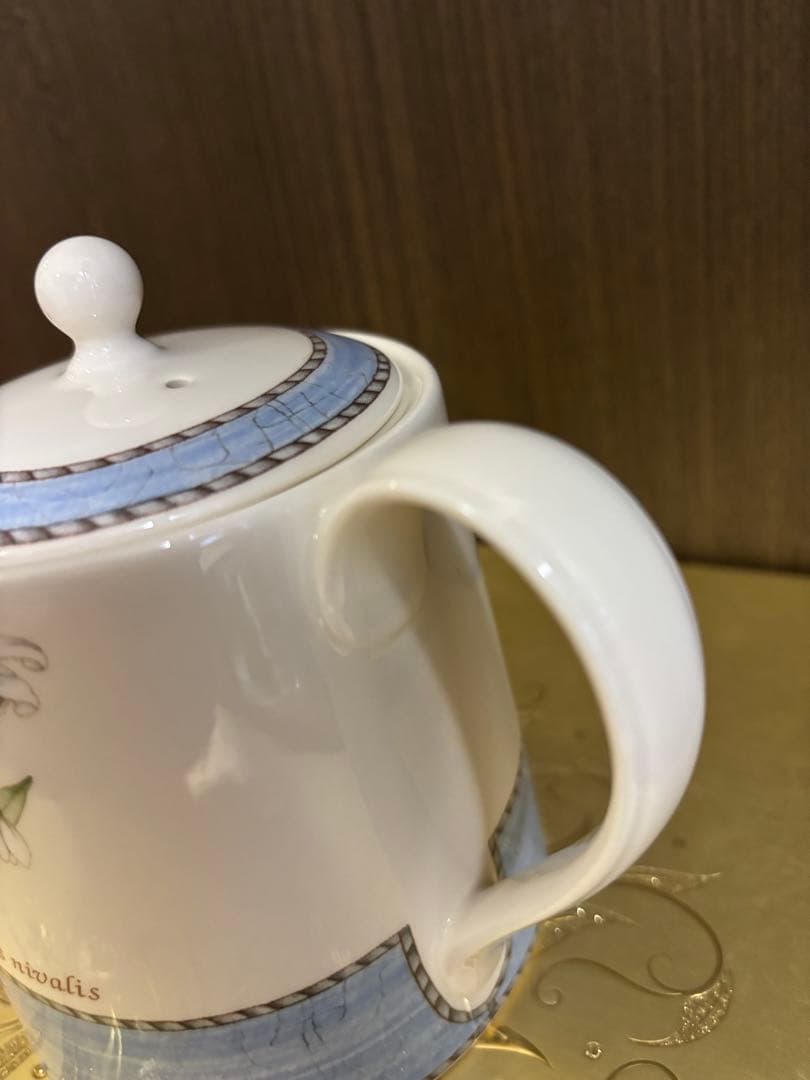 ウェッジウッド サラズガーデン　スノードロップ　ポット 未使用