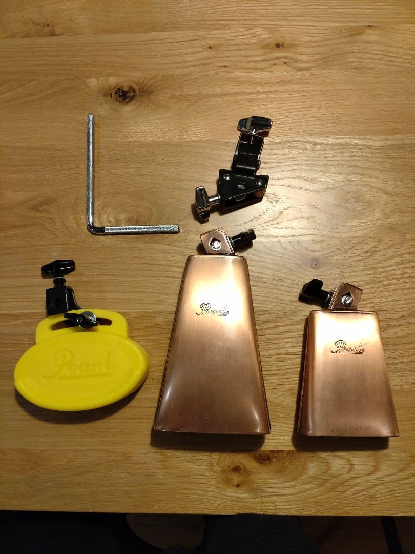 オラシオ・エルナンデス　シグネチャーモデル　カウベル　 クラーベブロック