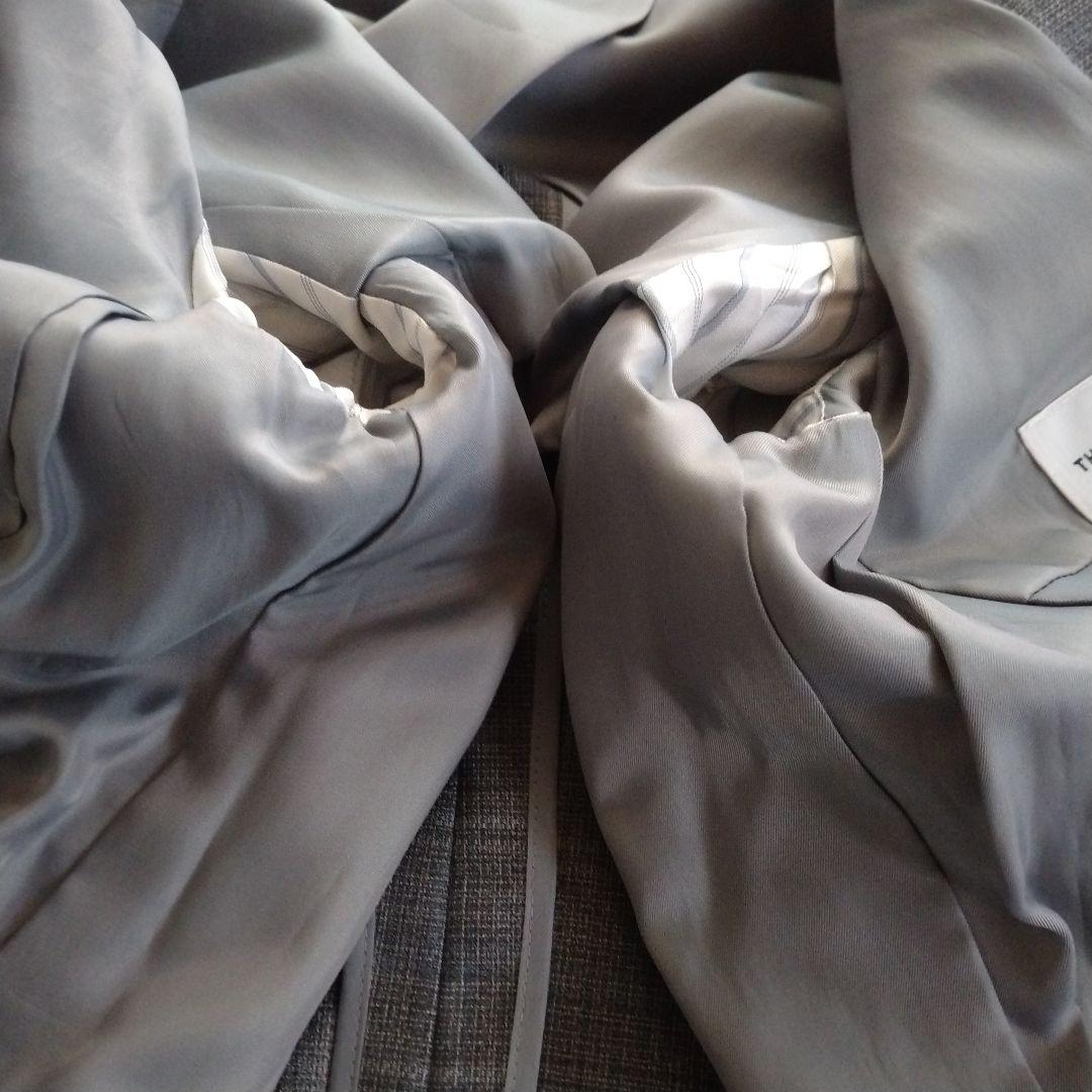 【REDA スーツカンパニー】大きいサイズ 42　チェック パンツ スーツ 1B