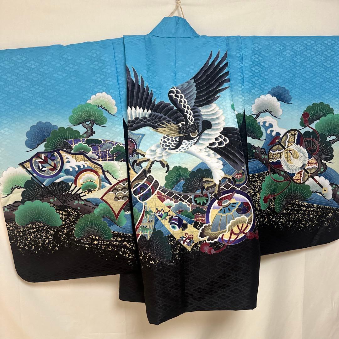 七五三　3歳5歳　男の子　着物　一式セット