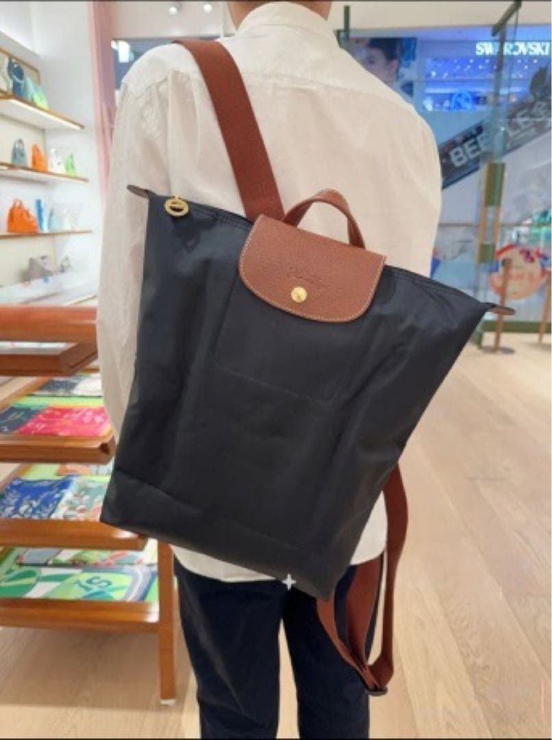 【新品】LONGCHAMPロンシャン リュックサパック鞄 A4対応