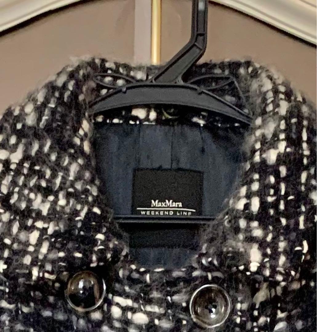 Max Mara WEEKEND LINE ウールAラインモヘアコート