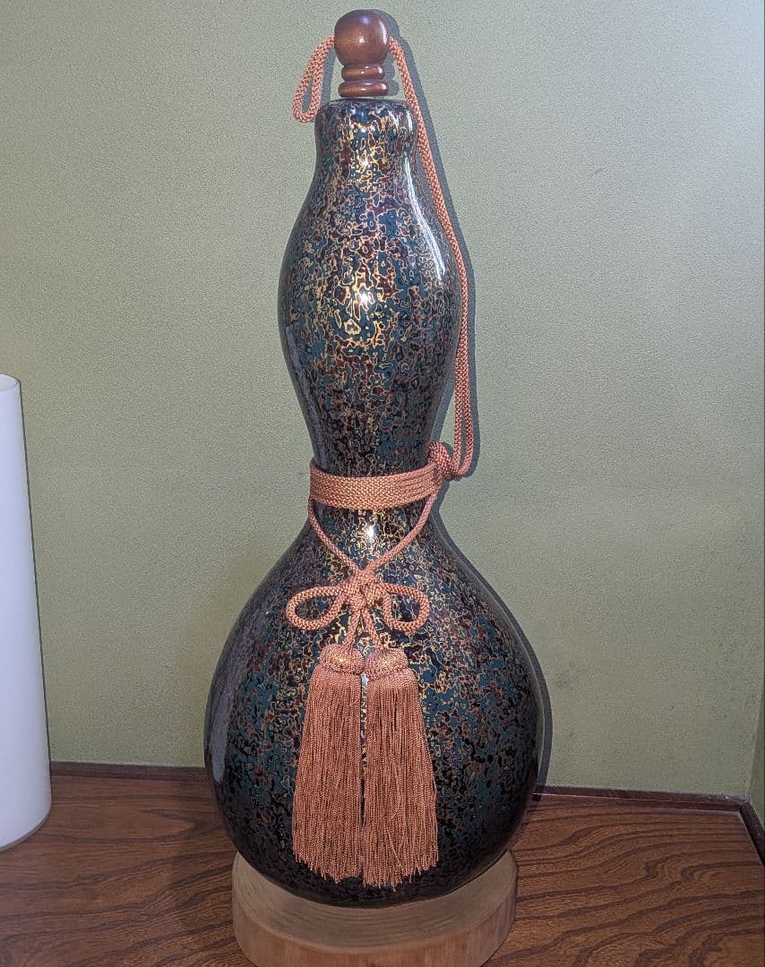 大型ひょうたん置物 上州瓢箪 開運 床の間 約70cm