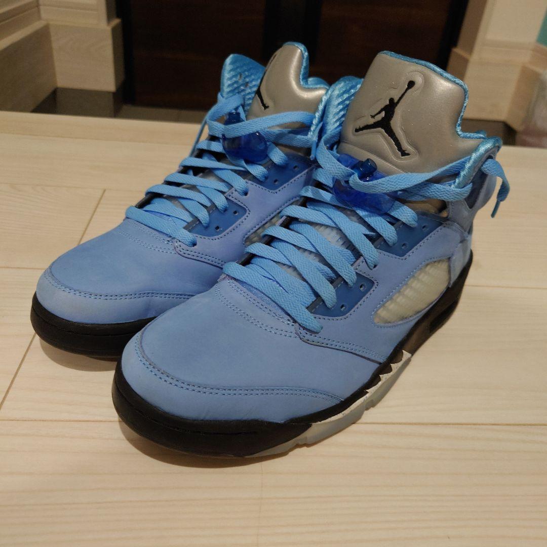靴 nike air jordan5 unc